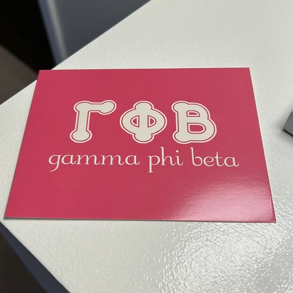 Gamma Phi Beta cards - Picture 2 of 3